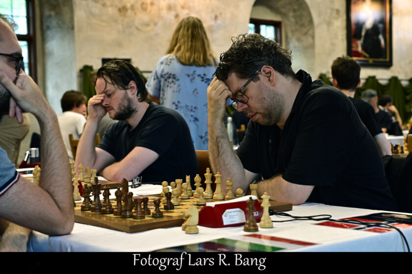 Inside Herresalen at the Archbishop’s Palace in Trondheim, venue of the Lewis Chess Legends 2024 near the Nidaros Cathedral.